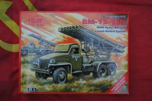 ICM.35512  BM-13-16N WWII Soviet Multiple Launch Rocket System